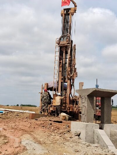 安陆工地施工用水井