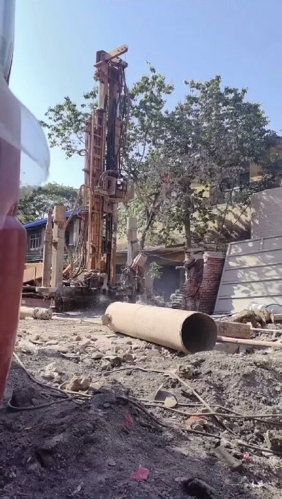 安陆工地施工用水井