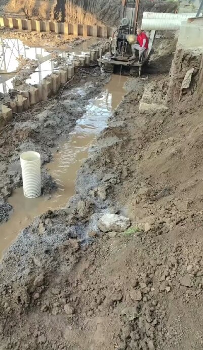 安陆工地施工用水井